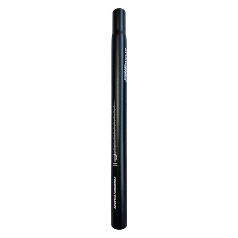 Hliníková sedlovka UPANBIKE pro horské kolo, černá, 350 mm, průměr 25,4/27,2/28,6/31,6 mm, tloušťka