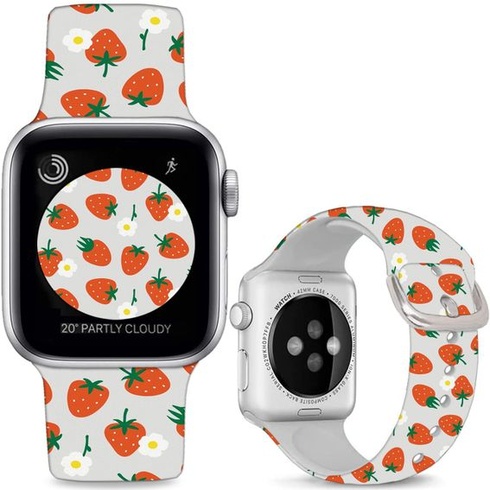 Športové mäkké silikónové remienky kompatibilné s Apple Watch 49mm / Ultra 46mm 45mm 44mm 42mm 41mm
