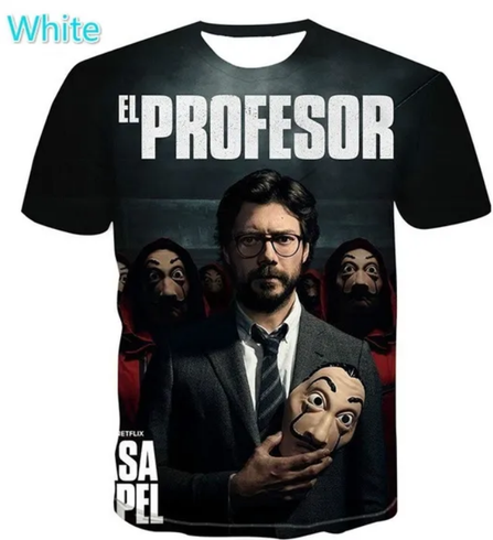 Pánske tričko s potlačou čiernej