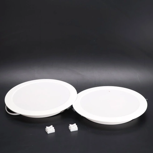 Balenie 2 ks 24W LED stropné svietidlo, ploché, 230V, 2200lm, IP44, ultratenké LED stropné bodové