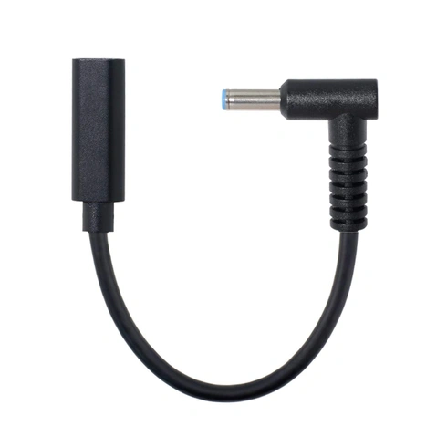cablecc Typ C USB-C vstup samice na DC 4,53,0 mm Napájecí PD nabíjecí kabel vhodný pro notebook HP