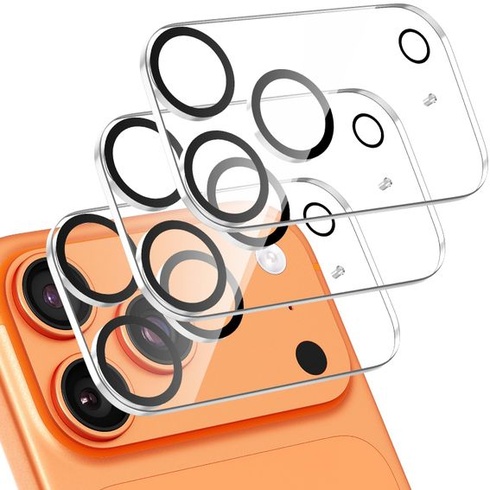 [Sadu 3 ochranných fólií na objektív fotoaparátu pre iPhone 17 Pro Max, tvrdené sklo 9H, odolné