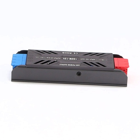 BRIMETI 12V napájecí transformátor 230V až 12V 100W LED driver spínaný zdroj LED transformátor 8,3A