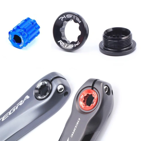 CYCEARTH Krytka na seřízení klik + nářadí na kolo M20 Kliky Šrouby Matice Kryt šroubu pro Shimano