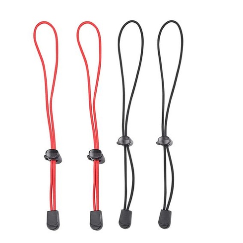 ABOOFAN 4PCS Pracka na batoh Elastické lano Sťahovací kábel Nastaviteľná upevňovacia pracka pre