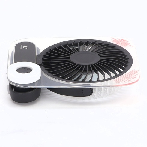 Stolný ventilátor Simpeak USB čierny tichý