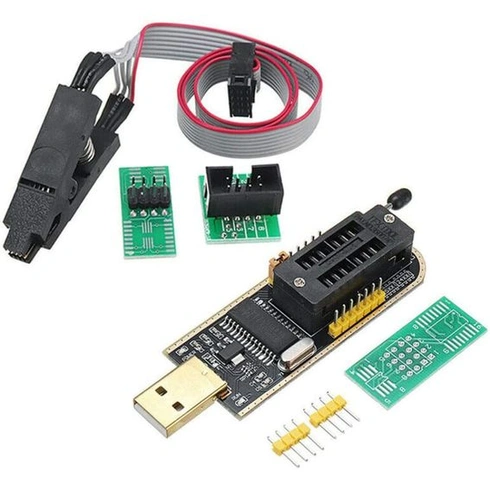 Testovací svorka SOP8 SOIC8 pro EEPROM 25CXX / 24CXX + CH341 24 25 Series EEPROM Flash BIOS USB