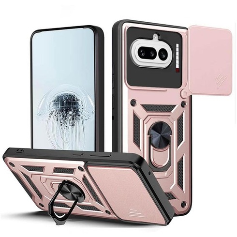 Pouzdro pro Nothing Phone 4a 5G, ochranný kryt s nárazuvzdorným krytem objektivu, nárazuvzdorné