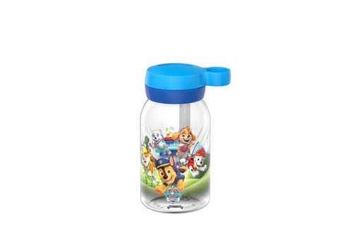 Mepal - Láhev na pití Campus s brčkem - 450 ml - Štěňata Tlapkové patroly
