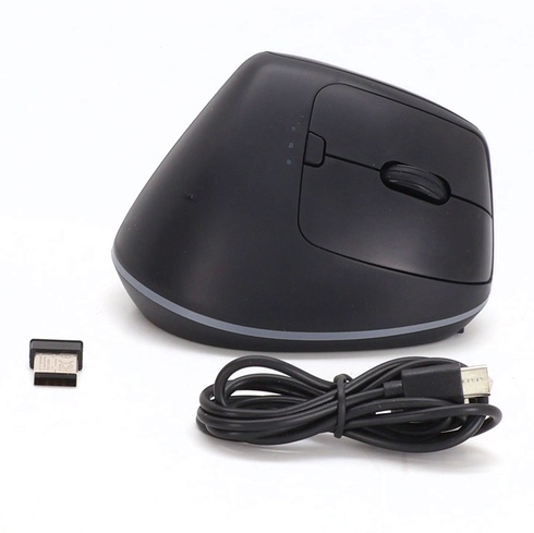 TECKNET Ergonomická myš Mini, 2,4G bezdrôtová vertikálna myš pre malé ruky, senzor 4800 DPI, 5