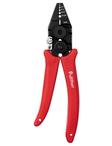 Krimpovacie kliešte Pullther, krimpovacie kliešte 0,1-2 mm², krimpovacie dutinky pre koncovky vodičov a