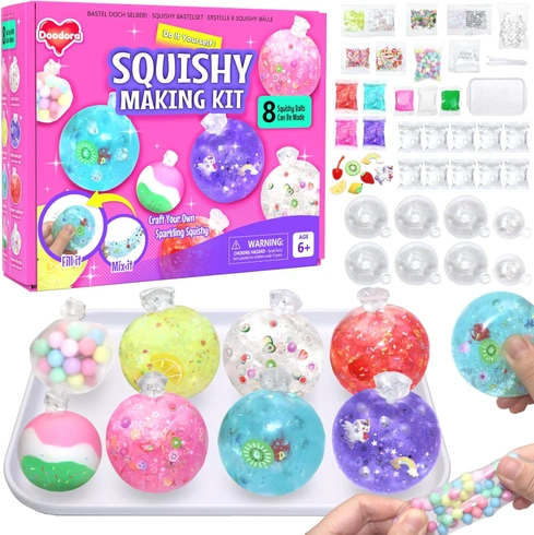 Sada třpytivých míčků Doodora TOYS2