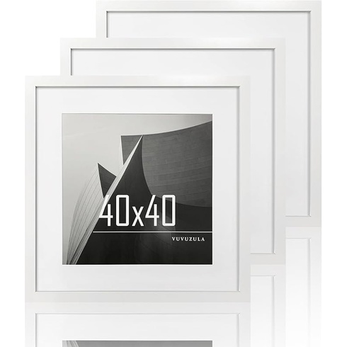 Fotorámečky VUVUZULA DE-1-4040-WHT3M bílé 3x