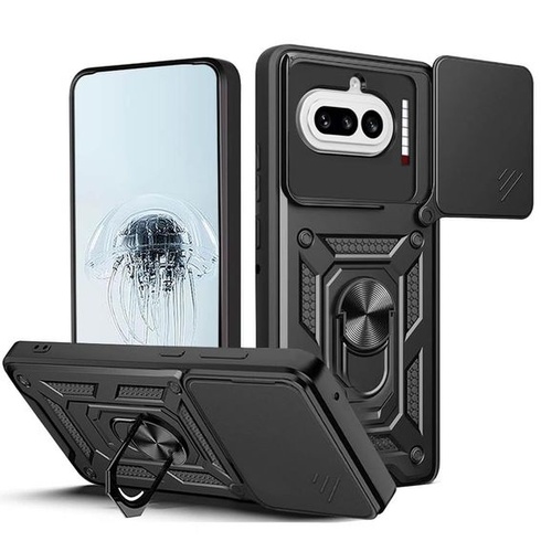 Pouzdro pro Nothing Phone 4a 5G, ochranný kryt s nárazuvzdorným krytem objektivu, nárazuvzdorné