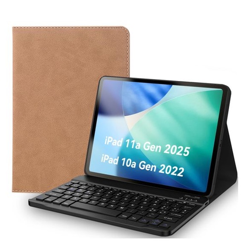 Ochranné pouzdro s klávesnicí pro iPad 11. generace A16 2025, tenký kryt se stojánkem na pero a