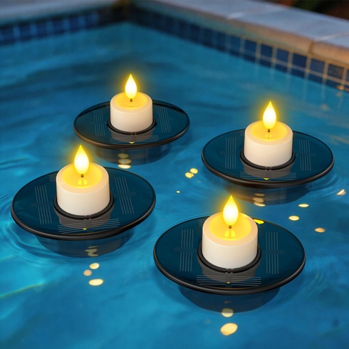 Sada solárních LED světel PL002_4pcs