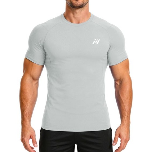 MEETWEE Rash Guard UPF50+ kompresní tričko pánské s dlouhým rukávem a krátkým rukávem, výkonnostní
