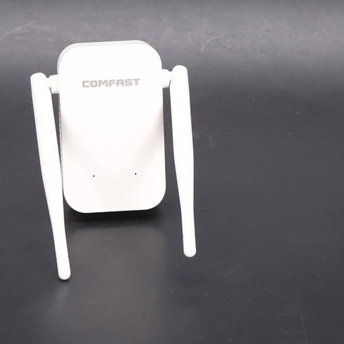 COMFAST WiFi zesilovač, WiFi opakovač s 300 Mbps, 2 anténami a tlačítkem WPS, indikátorem signálu,