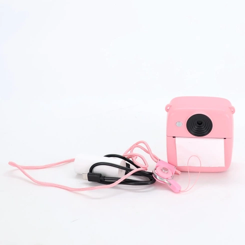 CalineGam Detský instantný fotoaparát, 48MP instantný fotoaparát pre deti s 32GB kartou a tlačovým