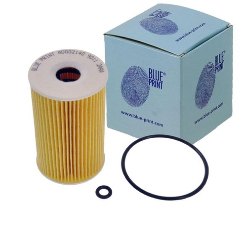 Olejový filter Blue Print ADG02140 s tesniacimi krúžkami, 1 kus