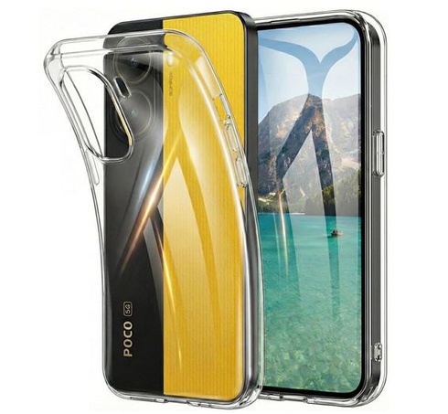 Oprimio Crystal Clear Cover pro Xiaomi Poco X7 Pro 5G [Silikonové pouzdro] [100% průhledné]
