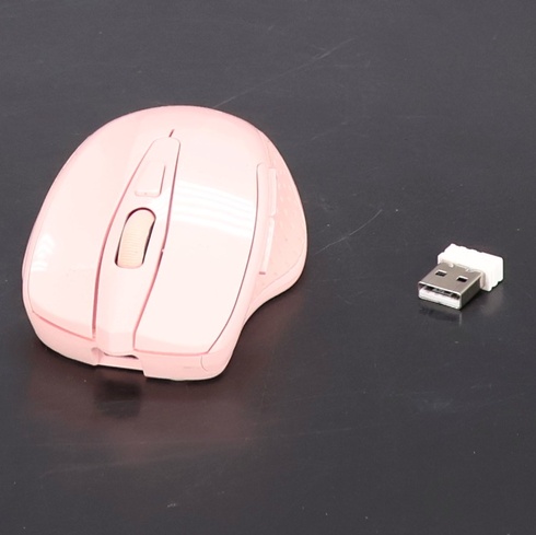 TECKNET Bluetooth myš, dobíjacia bezdrôtová myš (TRI režimy: BT 5.0/3.0 + 2.4G), 4800 DPI,