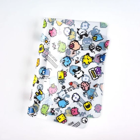 거의일 Hobonichi stropné príslušenstvo – Tamagotchi: Obal na obale pre formát A5 (farebné Tamagotchi)