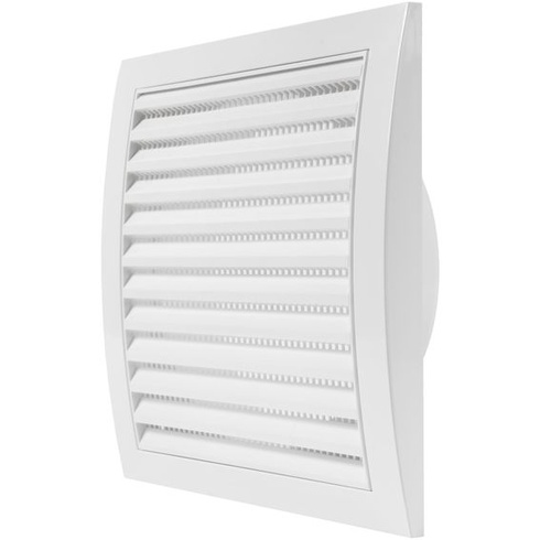 Vetracia mriežka Ø150mm 190x190 mm s integrovanou ochranou proti škodcom, stabilná, vetracia mriežka,