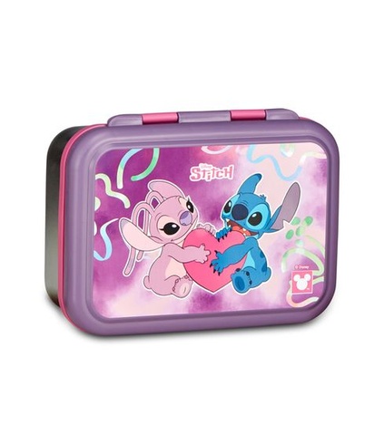 Seven Lilo & Stitch, růžová, 850 ml, žáruvzdorná, vnitřní dělicí přepážka, vhodné do myčky nádobí,