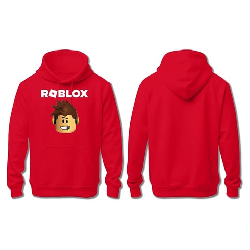 Červená mikina Ay Cabron Roblox veľ. 140