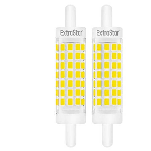 EXTRASTAR R7S LED nestmievateľná 5W 78mm LED žiarovka s dvojitým lineárnym efektom 6500K ekvivalent