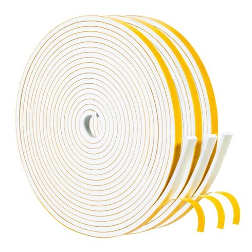 Tesniaca páska Yotache, samolepiaca penová páska s vysokou hustotou, 6 mm (Š) x 3 mm (H), Kochheld
