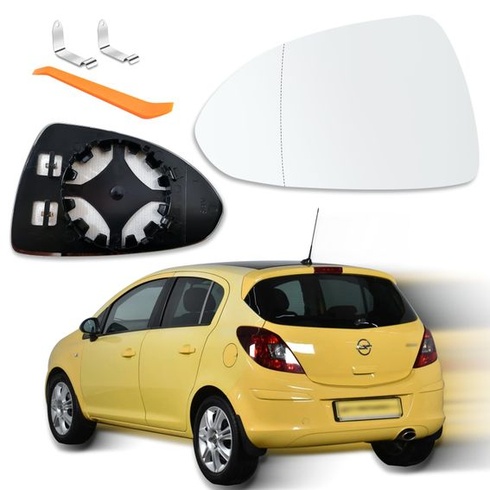 Ľavé zrkadlo pre Opel Corsa D 2006-2014 a Corsa E 2014-2019