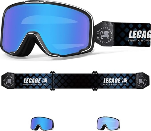 Lyžařské brýle LECAGE černé