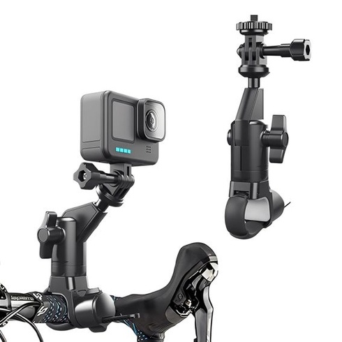 Držák motocyklové kamery pro GoPro Hero 13/12/11, příslušenství pro akční kameru na kolo, šroub 1/4