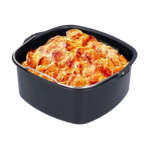 Príslušenstvo k teplovzdušnej fritéze, štvorcové formy na pečenie torty s rozmermi 7''/16 cm