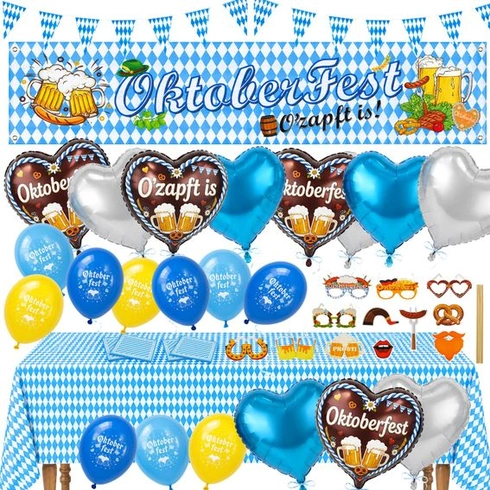 HRX Package 60dielna sada dekorácií na Oktoberfest