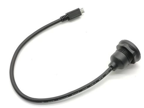 Kulatý prodlužovací kabel Micro-USB na Micro-USB, datový kabel USB, 30 cm, do pouzder