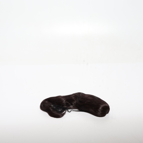 FESHFEN Príčesok s vlnitým copom so sponou, 50 cm Predlžovanie vrkoča do vrkoča Claw Clip in