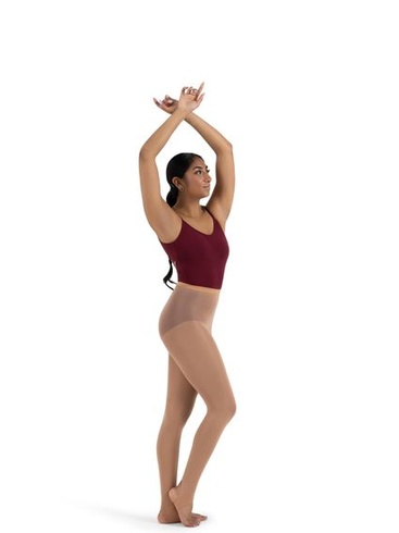 Capezio Dámske pančucháče Capezio Ultra Hold Stirrup Tight (1 balenie) M Opaľovacie