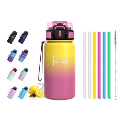 Motswedi nerezová fľaša na vodu 500ml, so slamkou, termoska, udržuje nápoje teplé i studené,