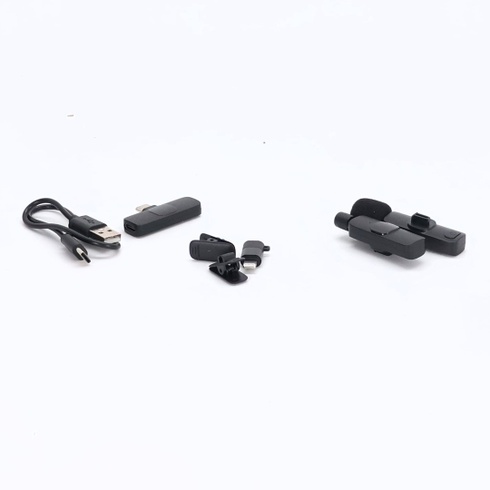 YRF mikrofon pro iPhone a telefony s Androidem, bezdrátový klopový mikrofon, mini mikrofon typu