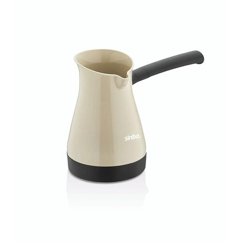Sinbo elektrický turecký kávovar 1000 W, 5 šálok/400 ml kávovar na džezvu s 360 ° základňou,
