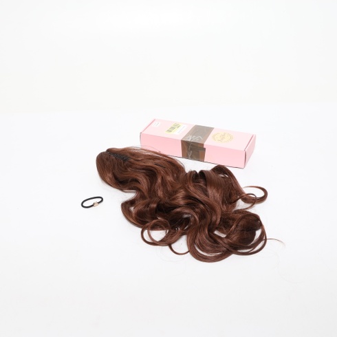 cop Flufymooz s klipom hnedý 66 cm