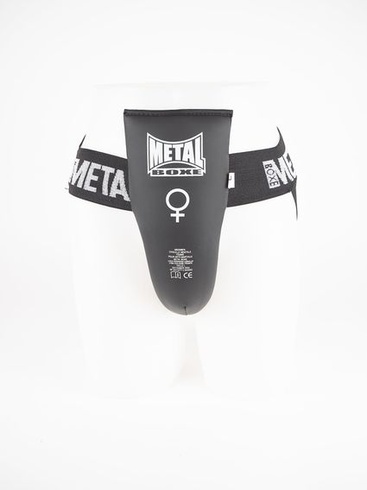 Dámský poloprofesionální chránič třísel METAL BOXE (1. balení) L, černý