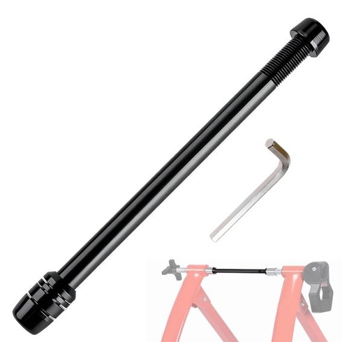 Priechodná os pre prívesy za bicykle, M12 x 1,0, dĺžka 200 mm, os bicykla pre prívesy, s