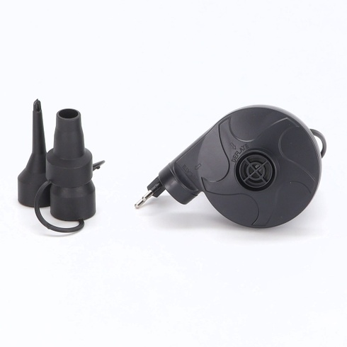 Elektrická vzduchová pumpa JIZZU, přenosná vzduchová pumpa 2 v 1, vzduchová matracová pumpa se 3