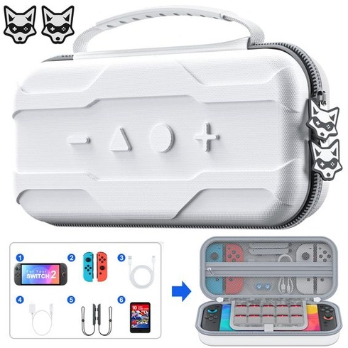 Púzdro HASACOOL Switch 2 pre Nintendo, púzdro Switch kompatibilné so Switch 2/Switch/OLED -