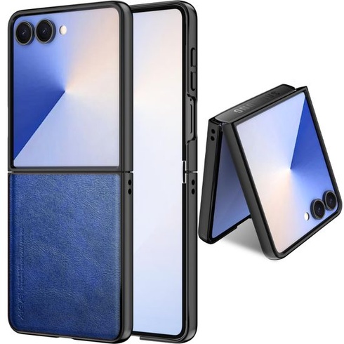 Puzdro X-level pre Samsung Galaxy Z Flip 7, puzdro na telefón z PU kože, tenké, nárazuvzdorné