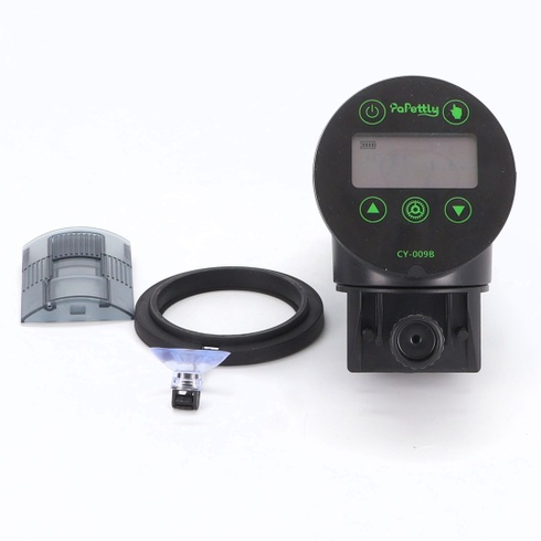 Papettly Automatic Aquarium Feeder - Automatický dávkovač krmiva pre ryby s LCD displejom, krmítko